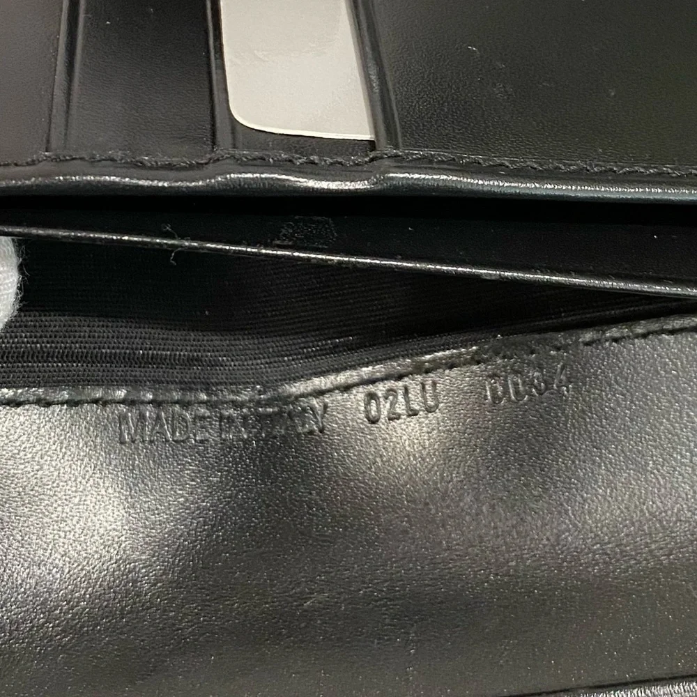 Dior Black and Cream Wallet